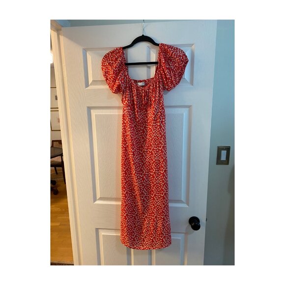 Faithfull Islas Sandrina Ditsy-Floral Midi Dress - Picture 4 of 8